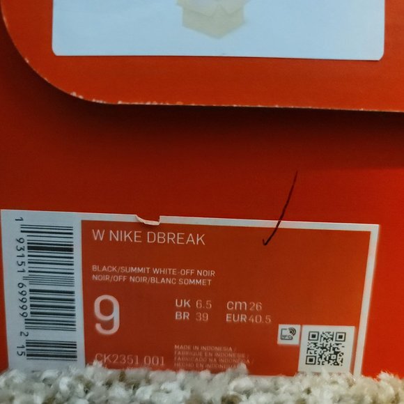 NEW Nike DayBreak Women's 6.5-9 Black White Gum Waffle Athletic Sneakers Shoes - Picture 13 of 13